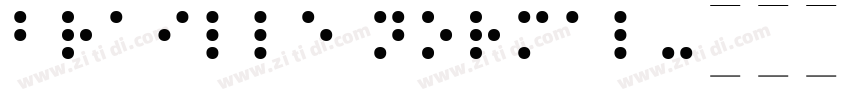 Braille Normal字体转换